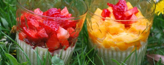 Riz au lait léger aux fruits frais