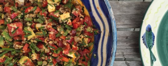 Salade végétarienne fraicheur